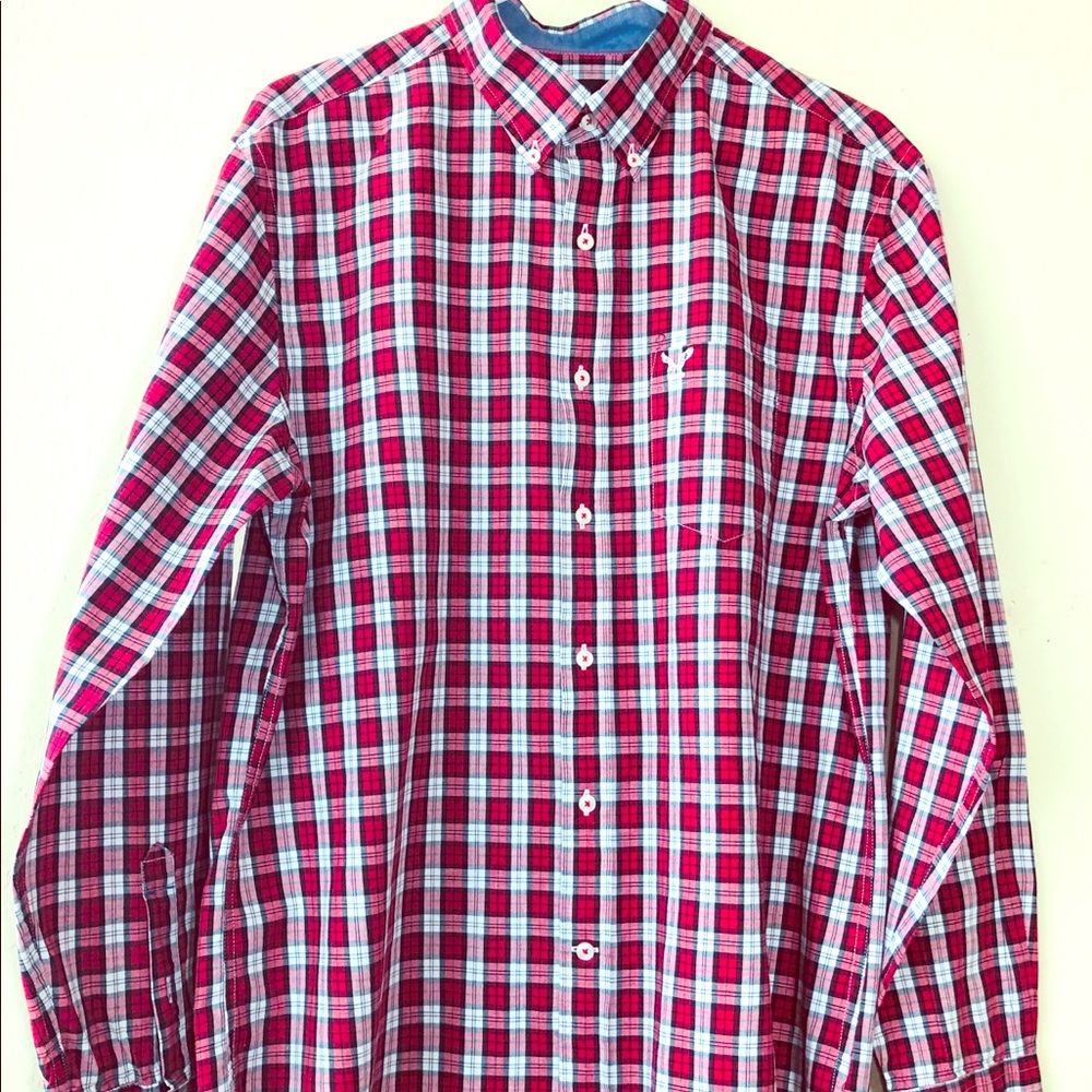 American Eagle Outfitters used plaid shirt